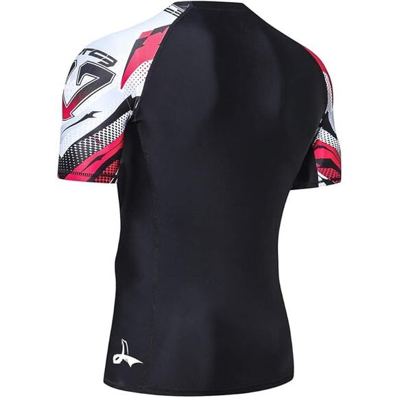 New Sz Small Men's UPF 50+ Baselayer Performance Fit Compression Rash Guard Shir - Picture 2 of 3